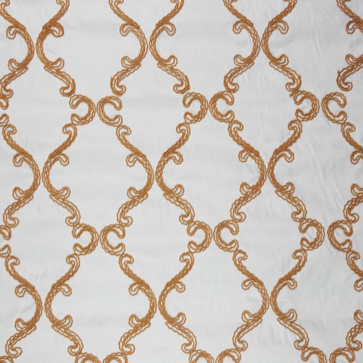 CURLS AND SWIRLS Saffron RM Coco Fabric