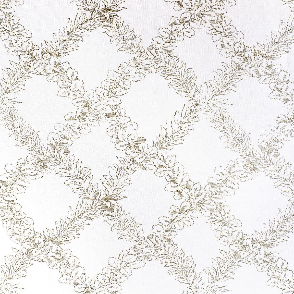 Leaf Trellis Sage Fabric