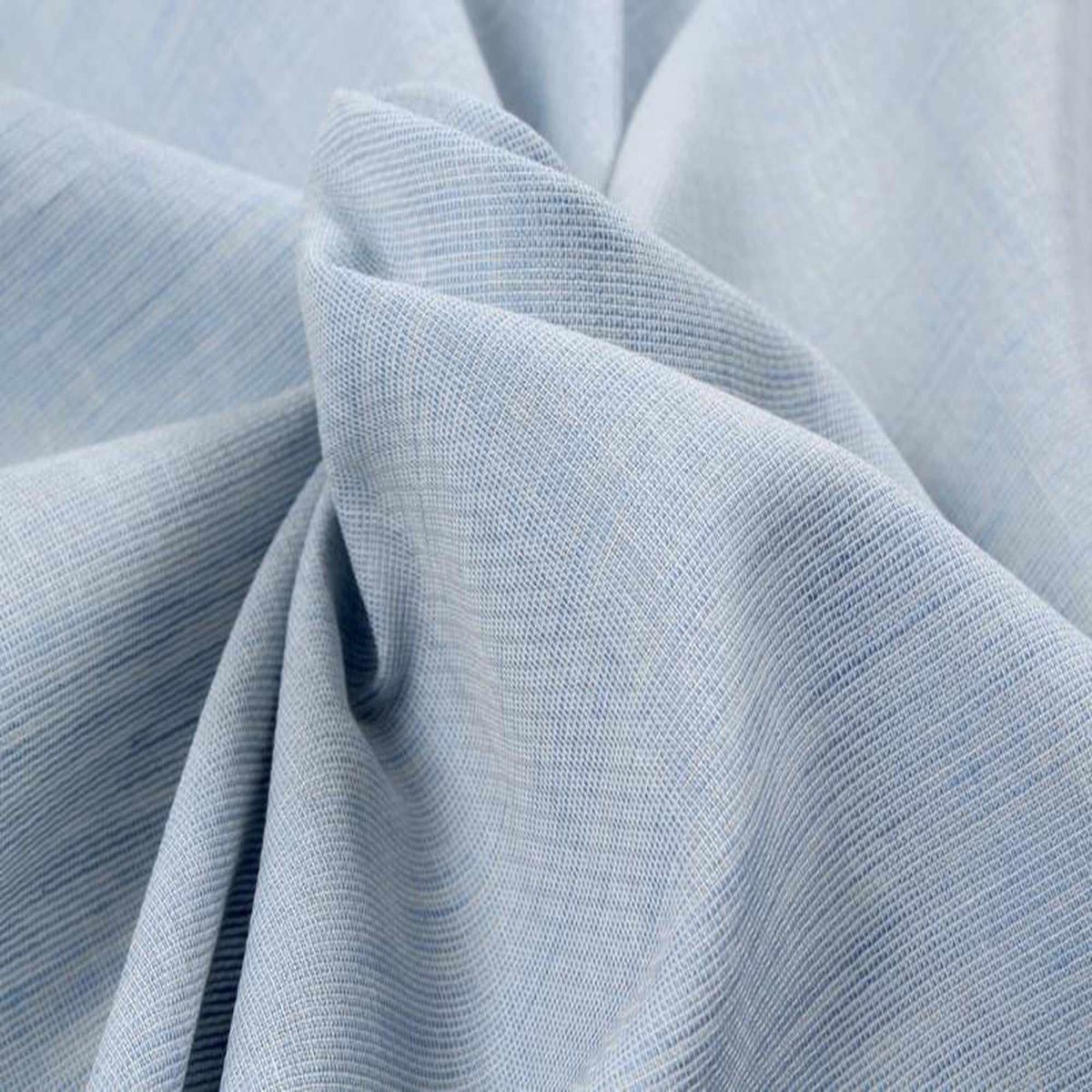 Smooth Moulin Cotton Linen - Blue