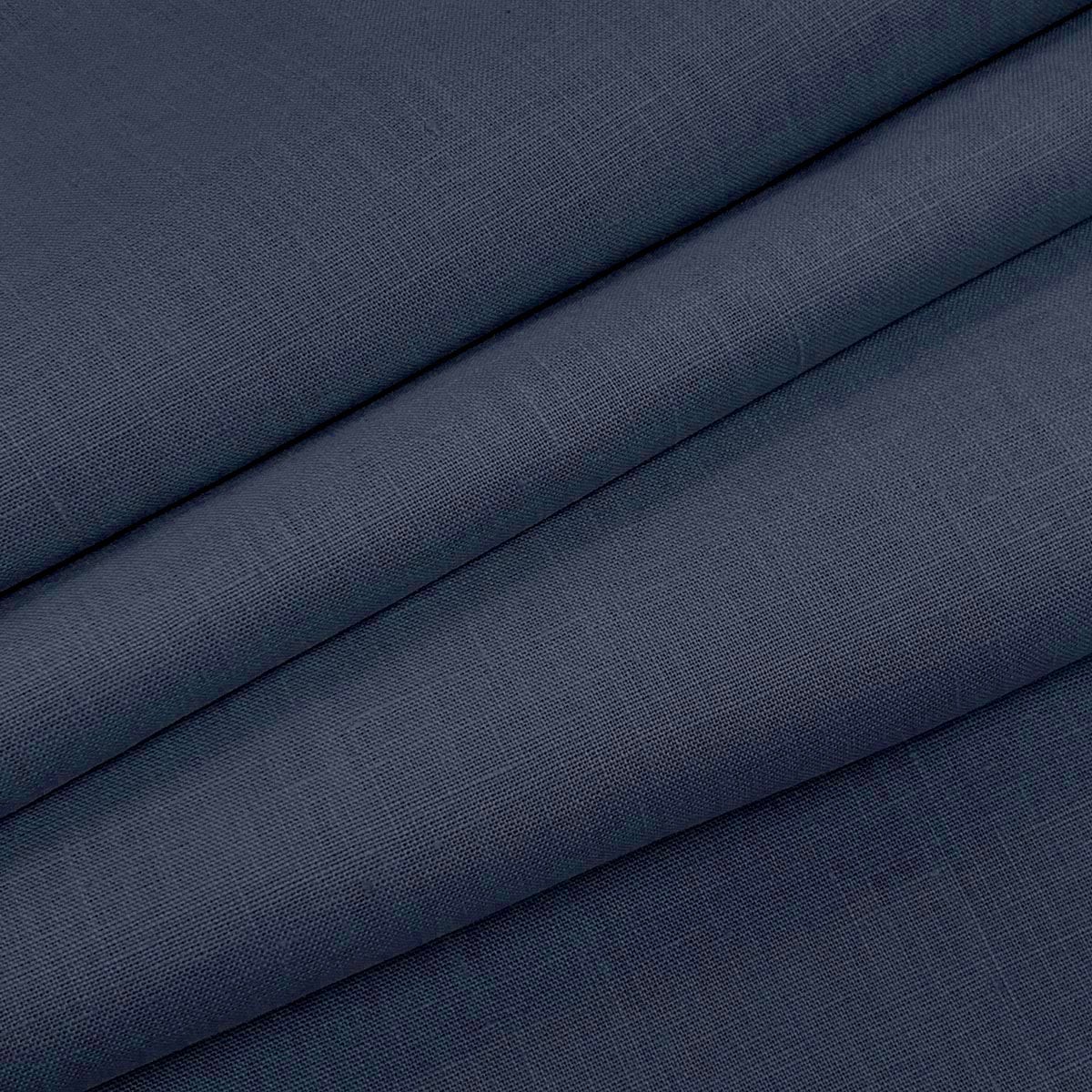 EMMA LINEN - BLUE - Mag Fabrics - Fabric By The Yard