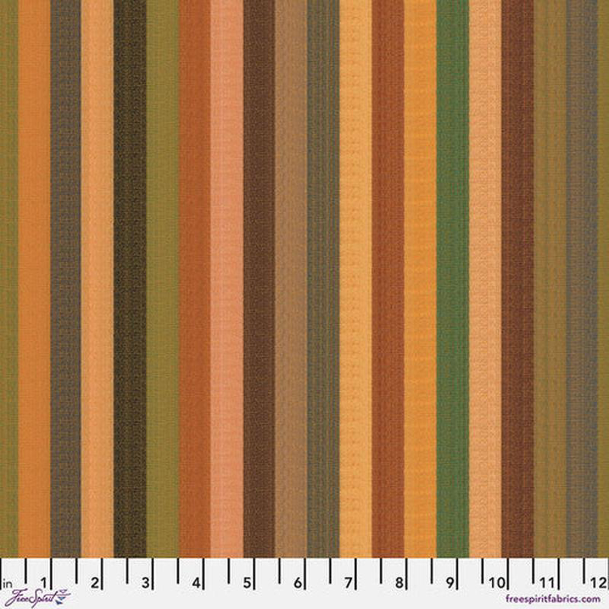 Fabric FreeSpirit Kaffe Fassett Gold Broad Stripe by the Quarter Yard WSGP003GOLD