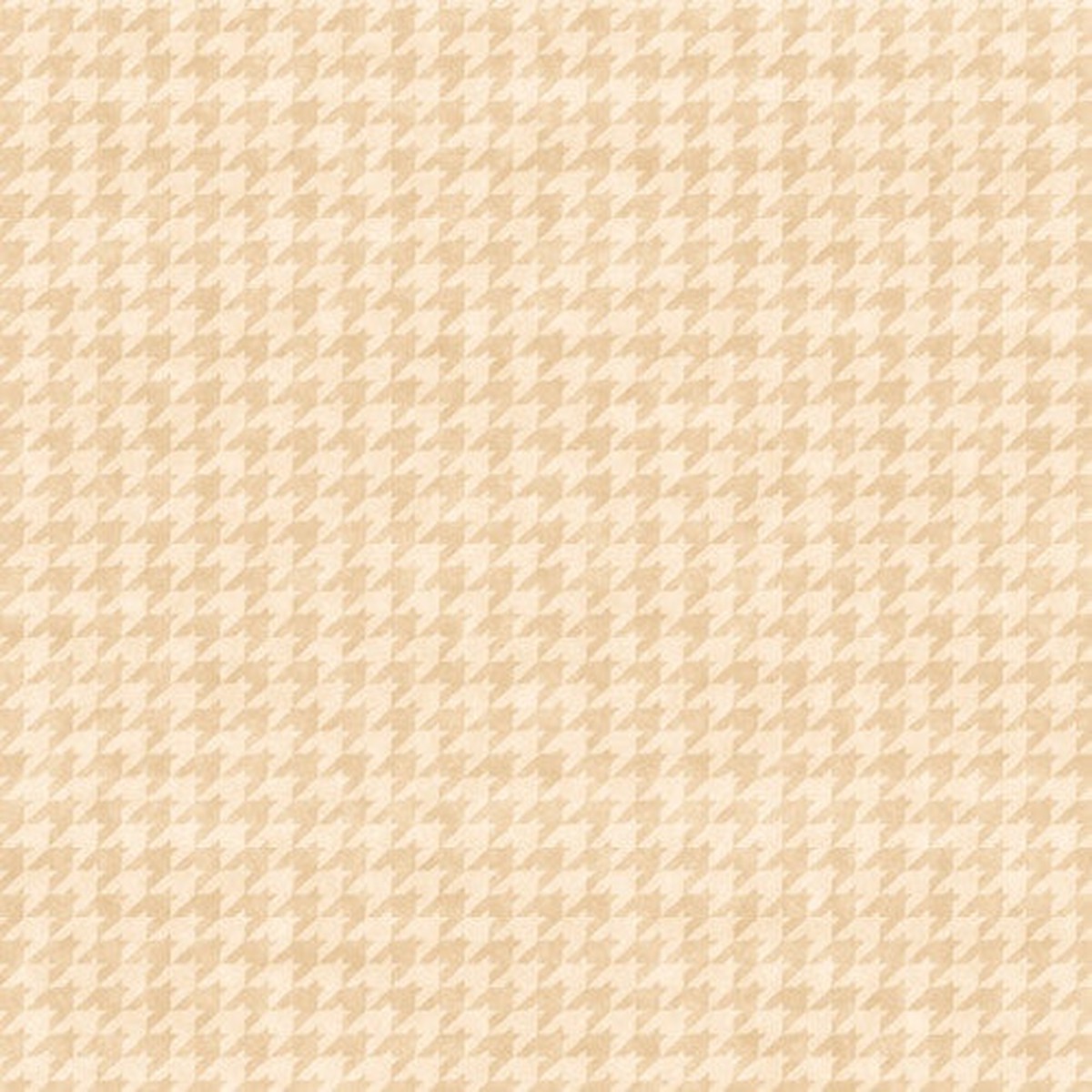 Fabric Henry Glass Tan Houndstooth Basics by the Quarter Yard 8624-44