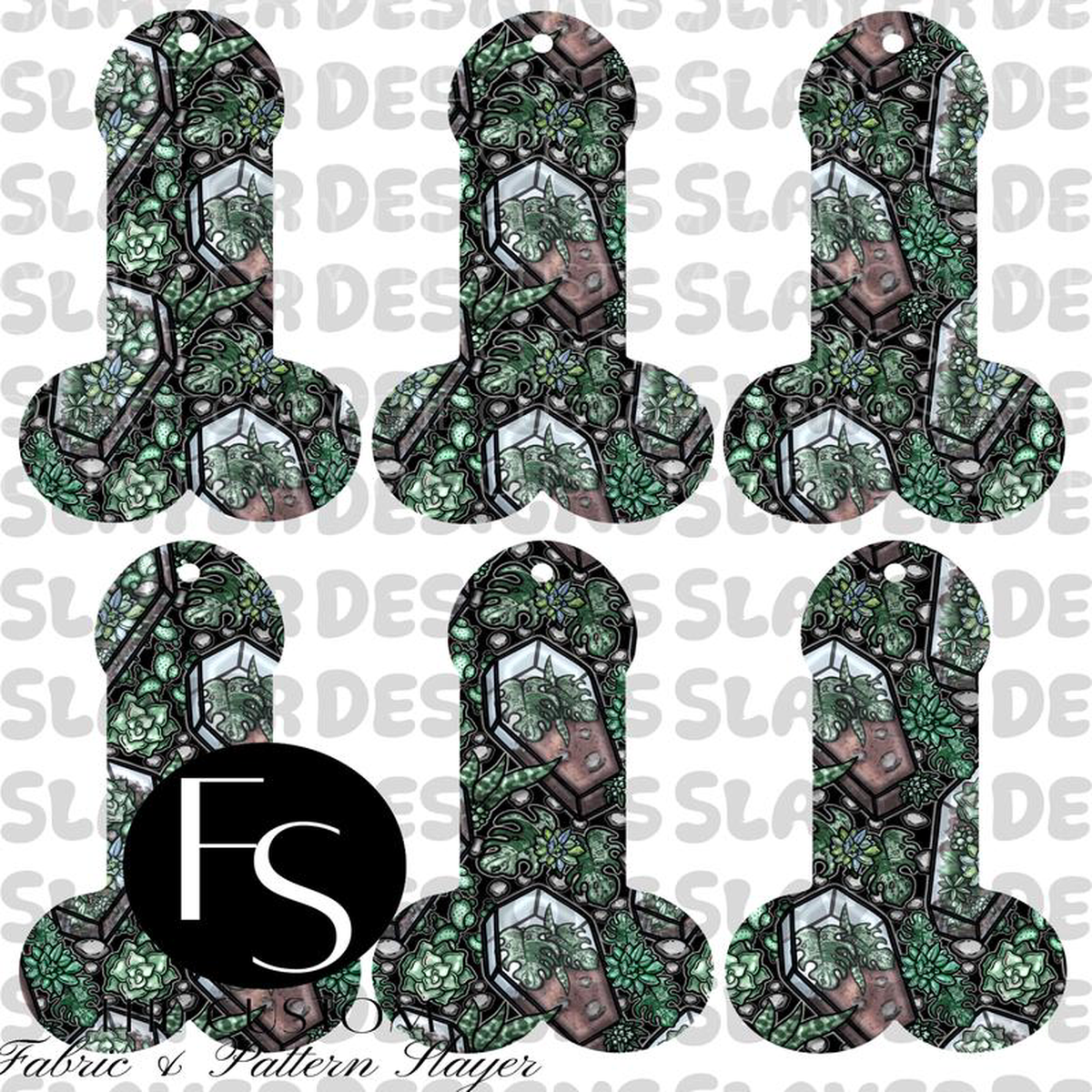 COCKMARK14 8211 Cut and Sew Bookmarks FABRICSLAYER 8211 Preorder