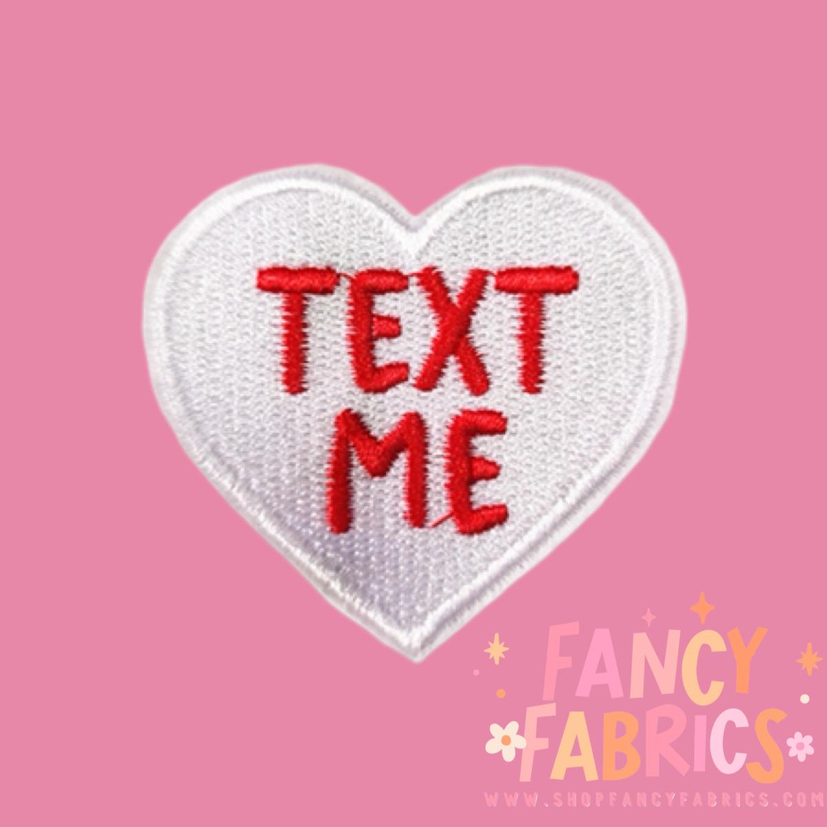 Text Me | Iron On Patch
