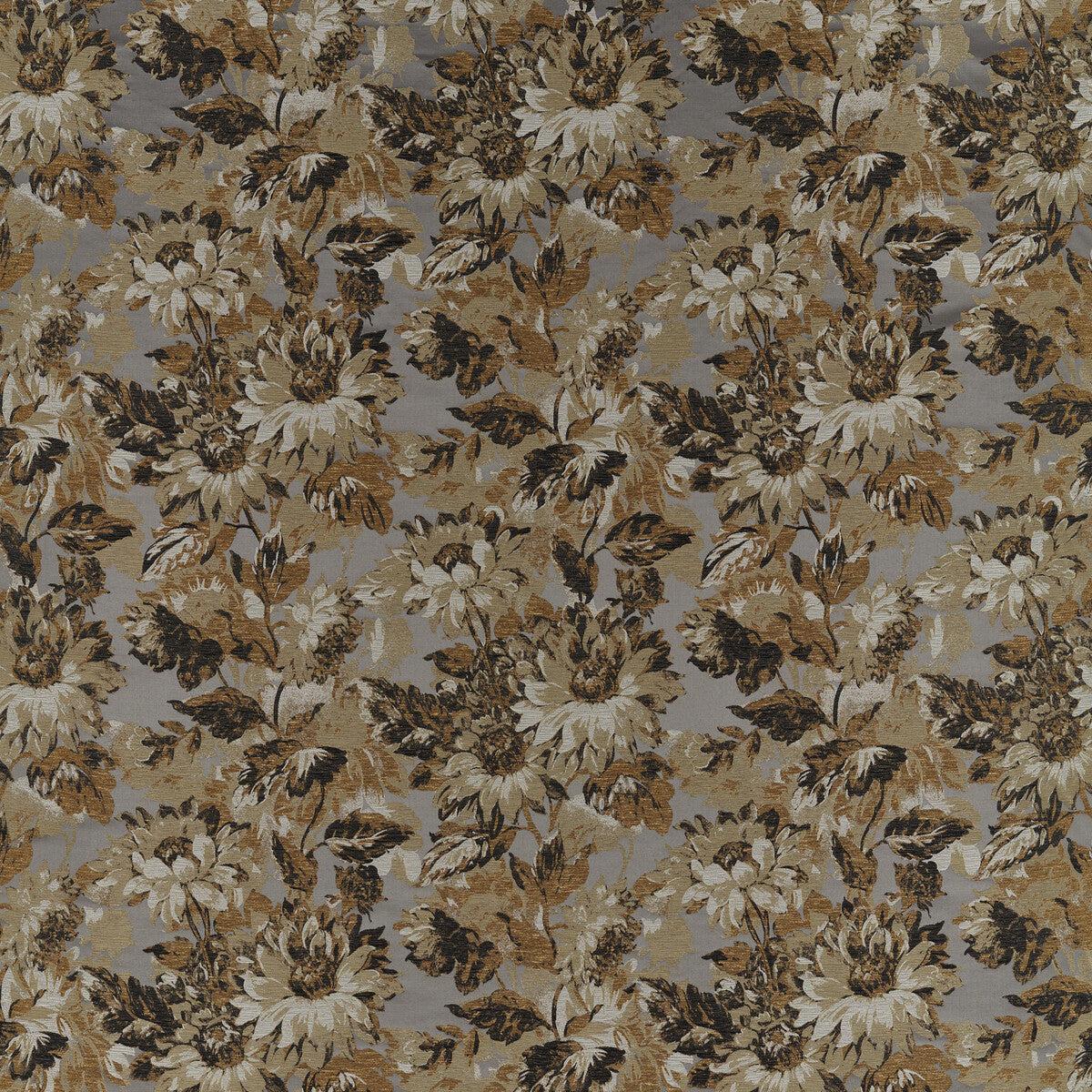 CLARKE AND CLARKE - SUNFOREST- PEWTER JACQUARD - Fabric by the Yard - PEWTER JACQUARD