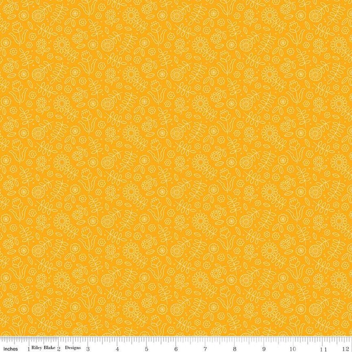 Little Darlin - Floral Orange