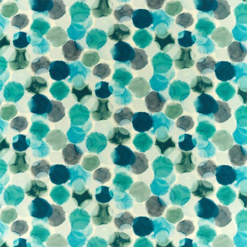 Selenic Momentum 12 Azure / Ink Fabric by Harlequin