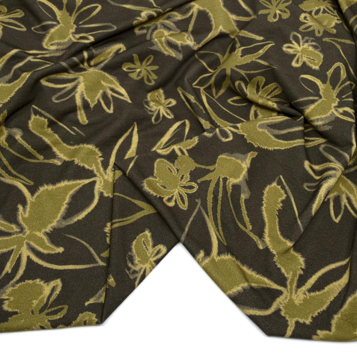 Overgrowth LENZING ECOVERO Jersey - Peat/Avocado