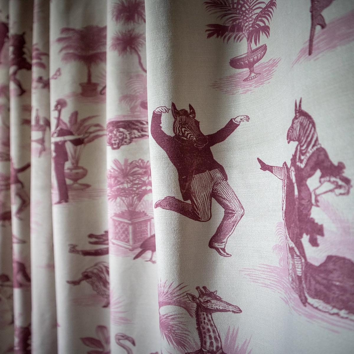 Safari Soire 'Rouge' Recycled Velvet