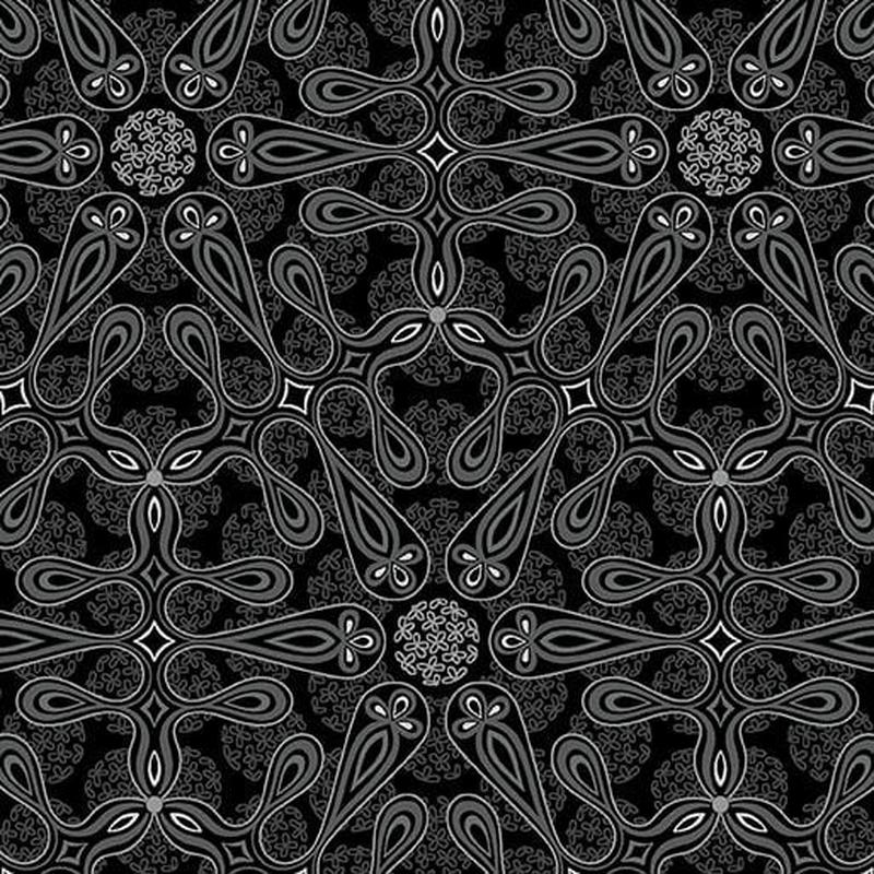 Botanica - Medallion Charcoal