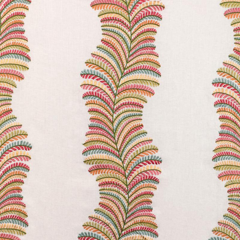 Brunschwig & Fils Rowan Emb Spring Fabric 8024129.73.0