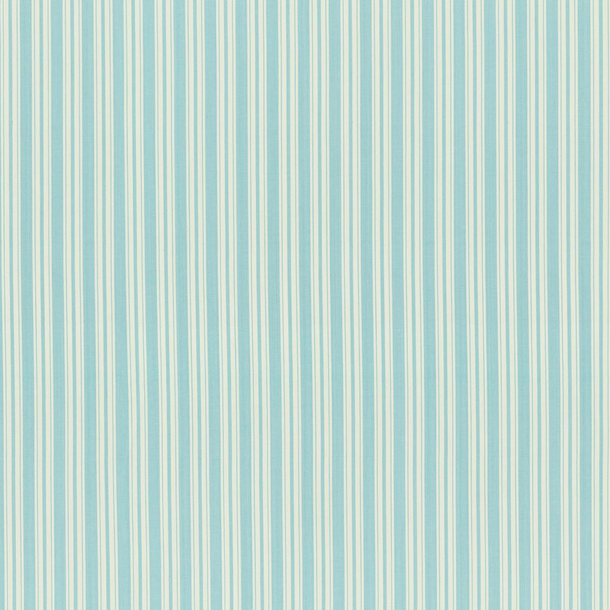 Brunschwig & Fils Selune Stripe Aqua Upholstery Fabric