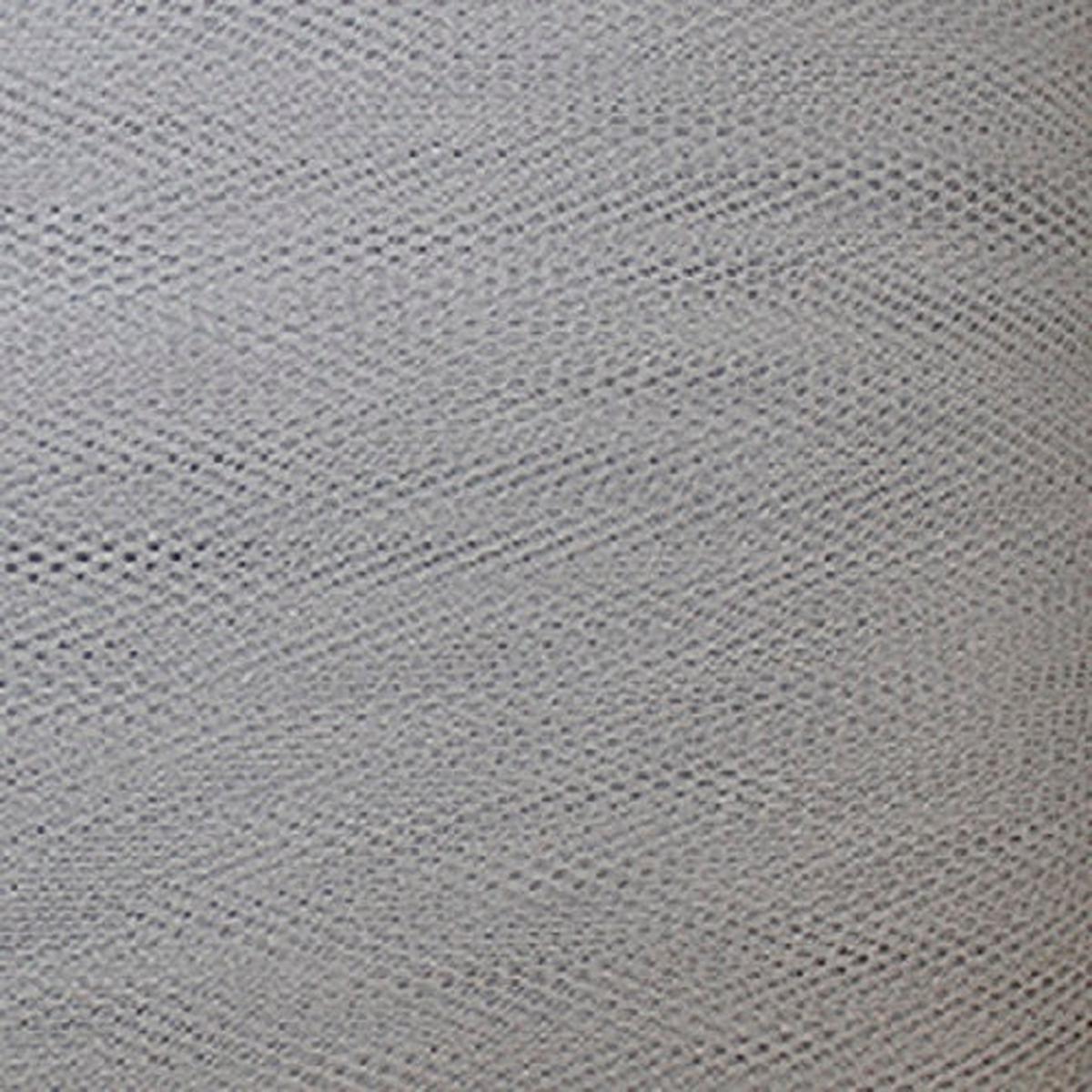 1 Metre Flare Free Dress Net Fabric x 132cm - Silver Grey