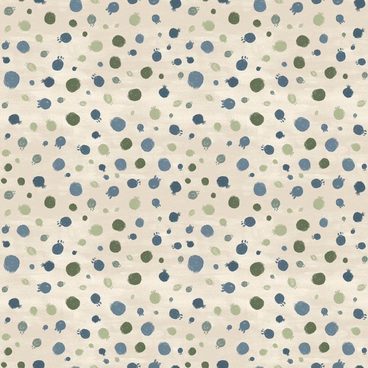 Lumin Fabrics Harvest Delight, W135-016-056, Cream,