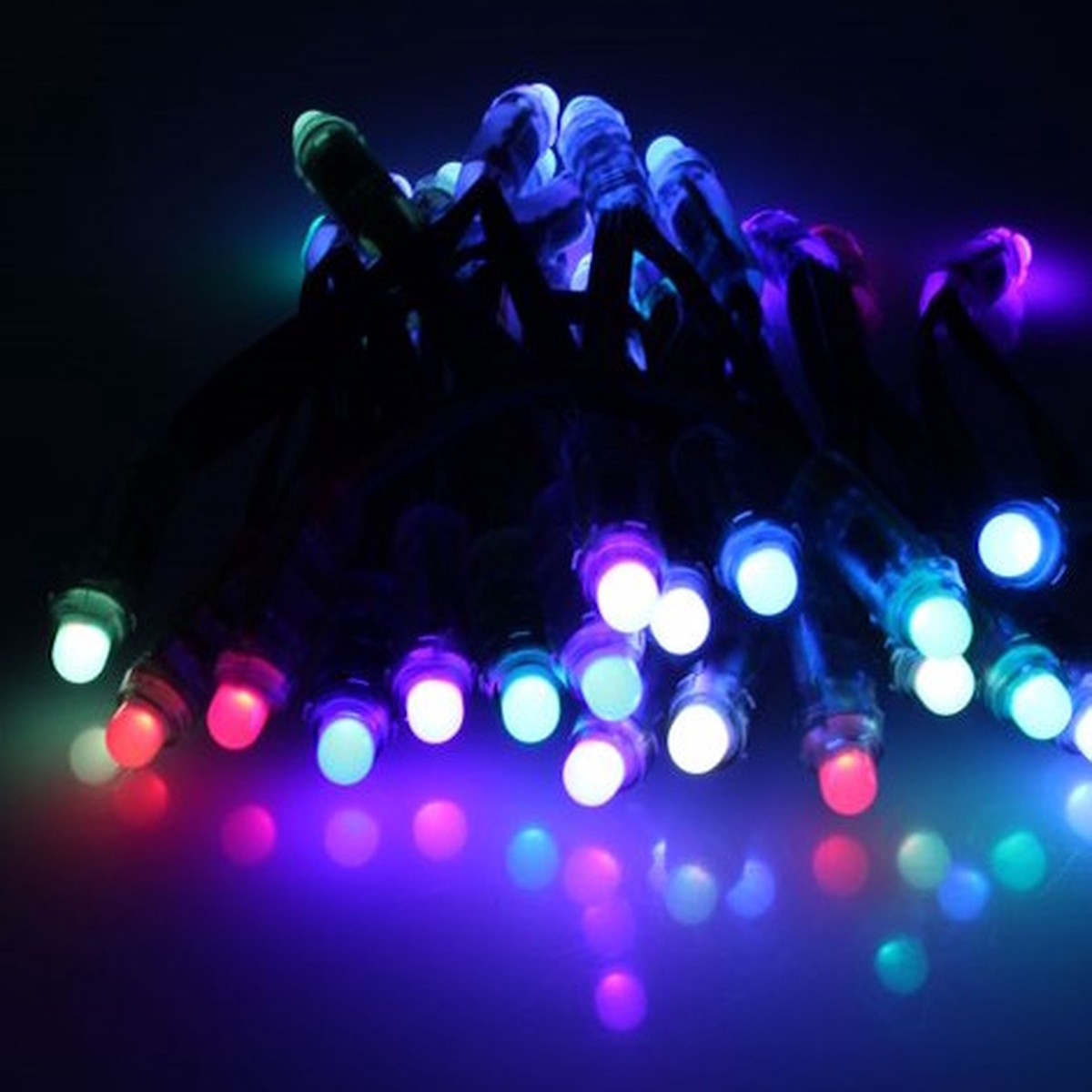 Multicolor LED Christmas Lights With Controller