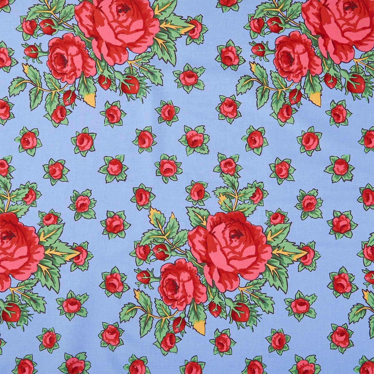 Kaffe Fassett Cotton Fabric - Rosie Sky (FreeSpirit)