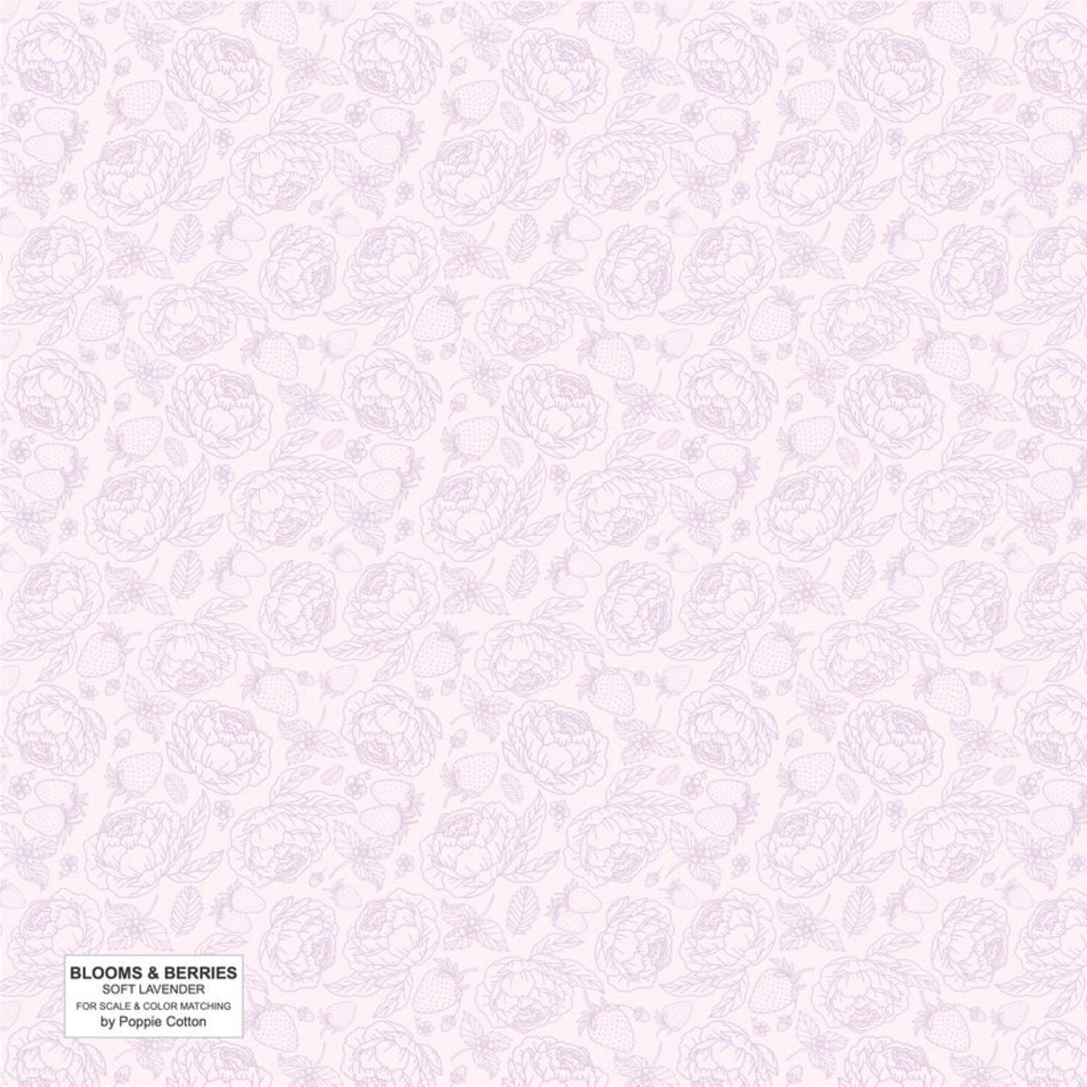 Blooms and Berries, Lavender Purple
