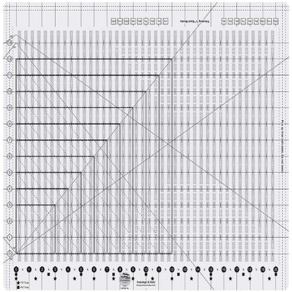 Creative Grids - Stripology XL Ruler CGRGE1XL