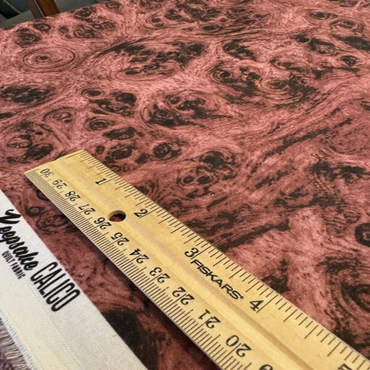 Keepsake CALICO Rose Mauve Pink BTY 100% Cotton Quilt fabric 36"x 44" Blender
