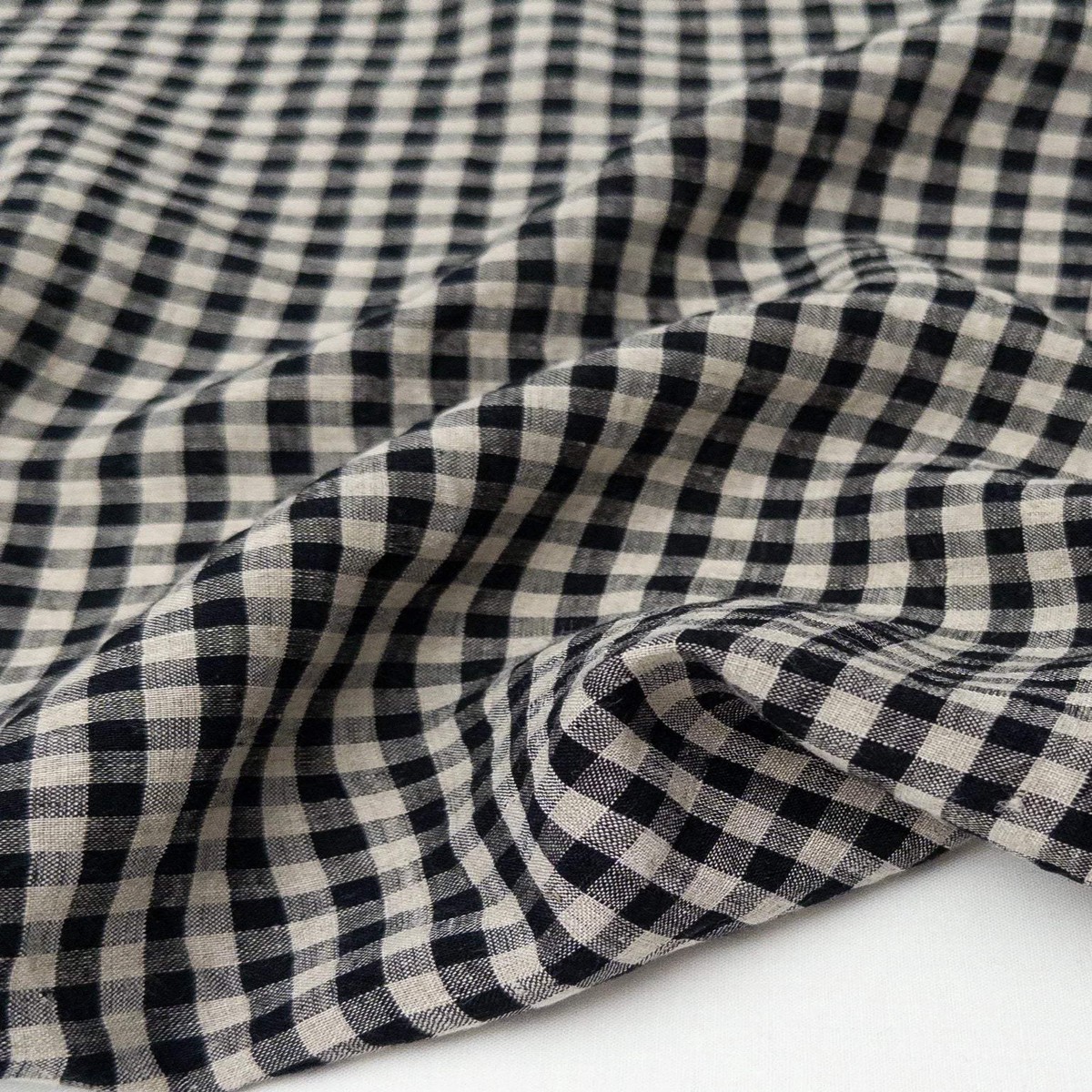 Prado Gingham Black / Cream