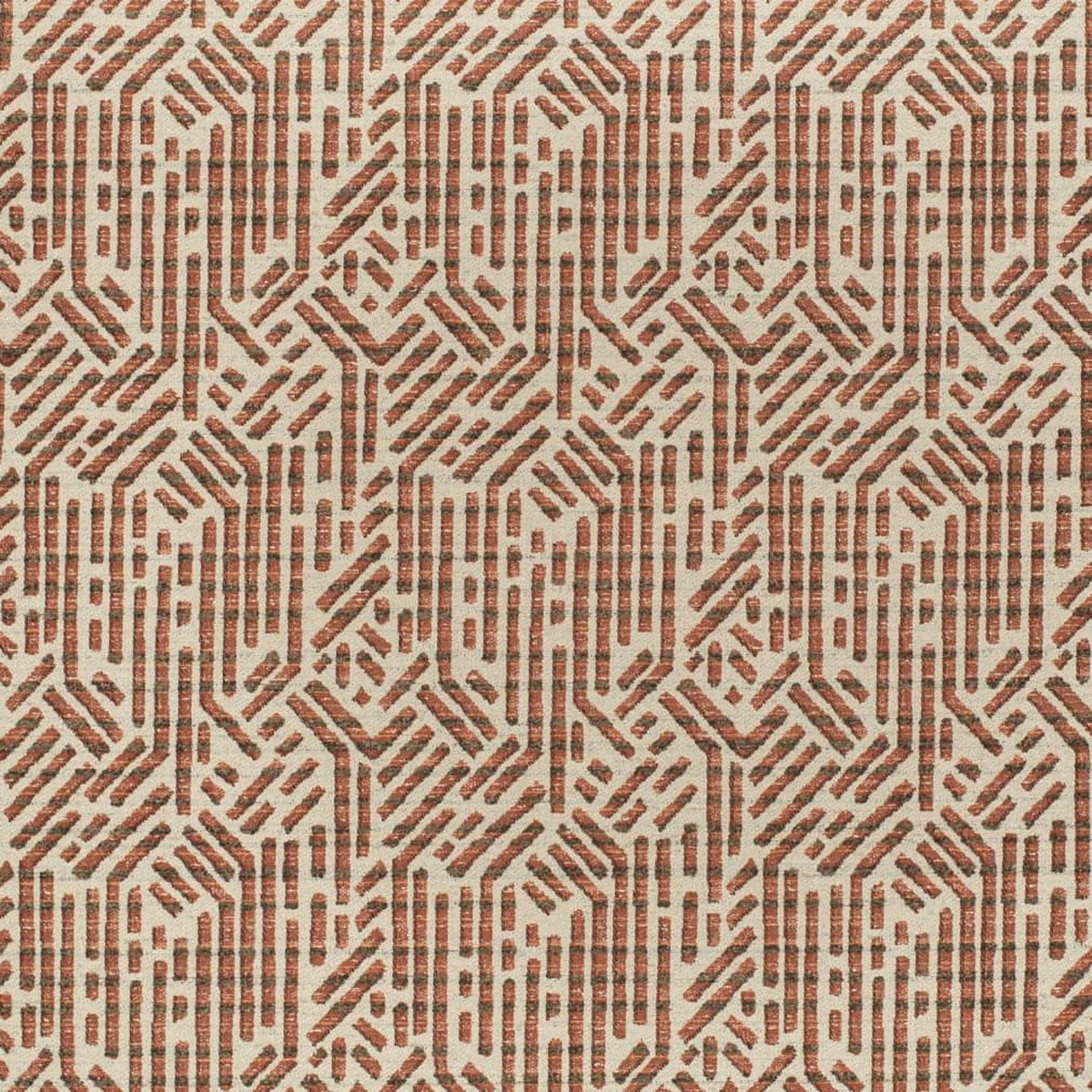 Charlotte - D4114 - Terracotta - Fabric by the Yard