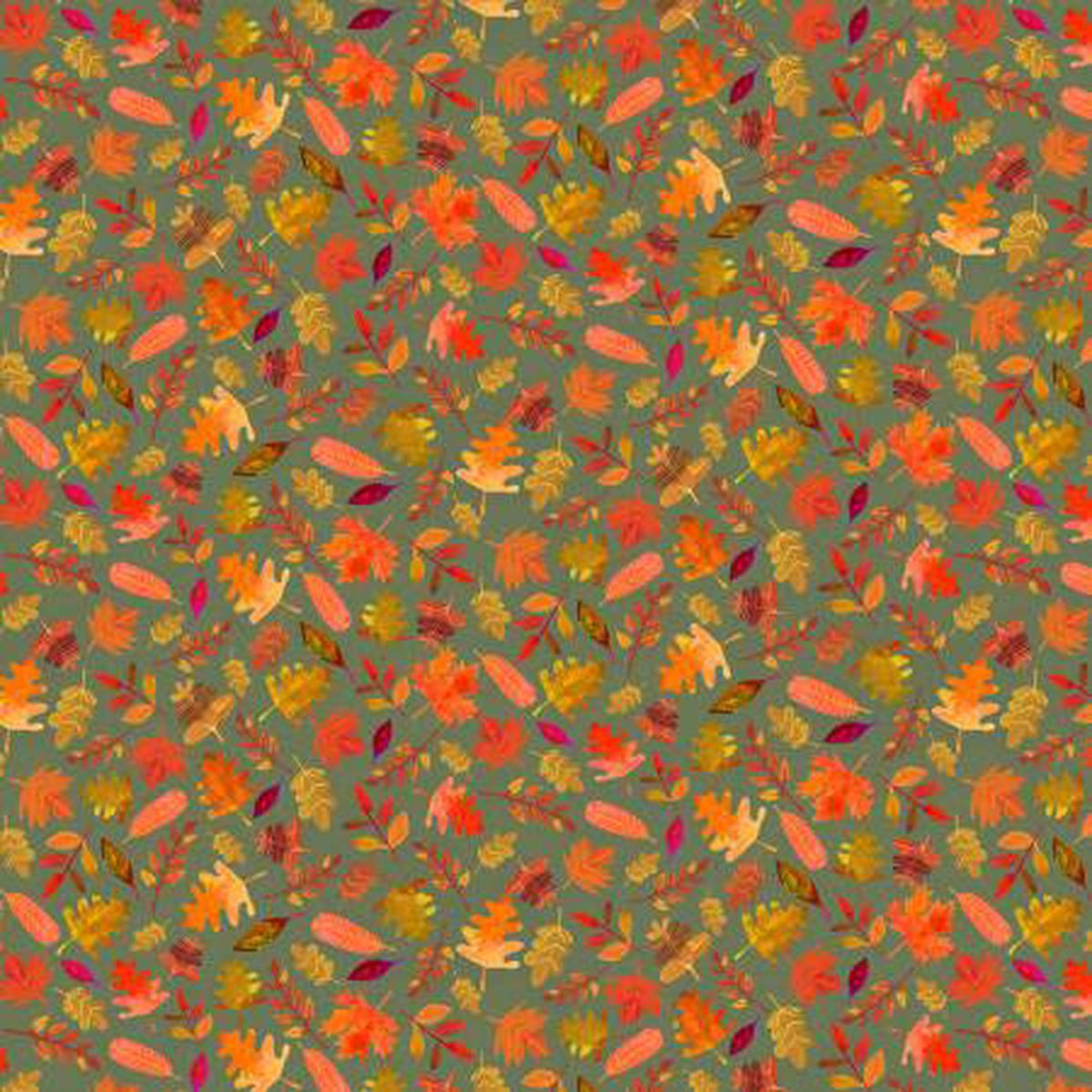 Michael Miller - Autumn Leaves Sage