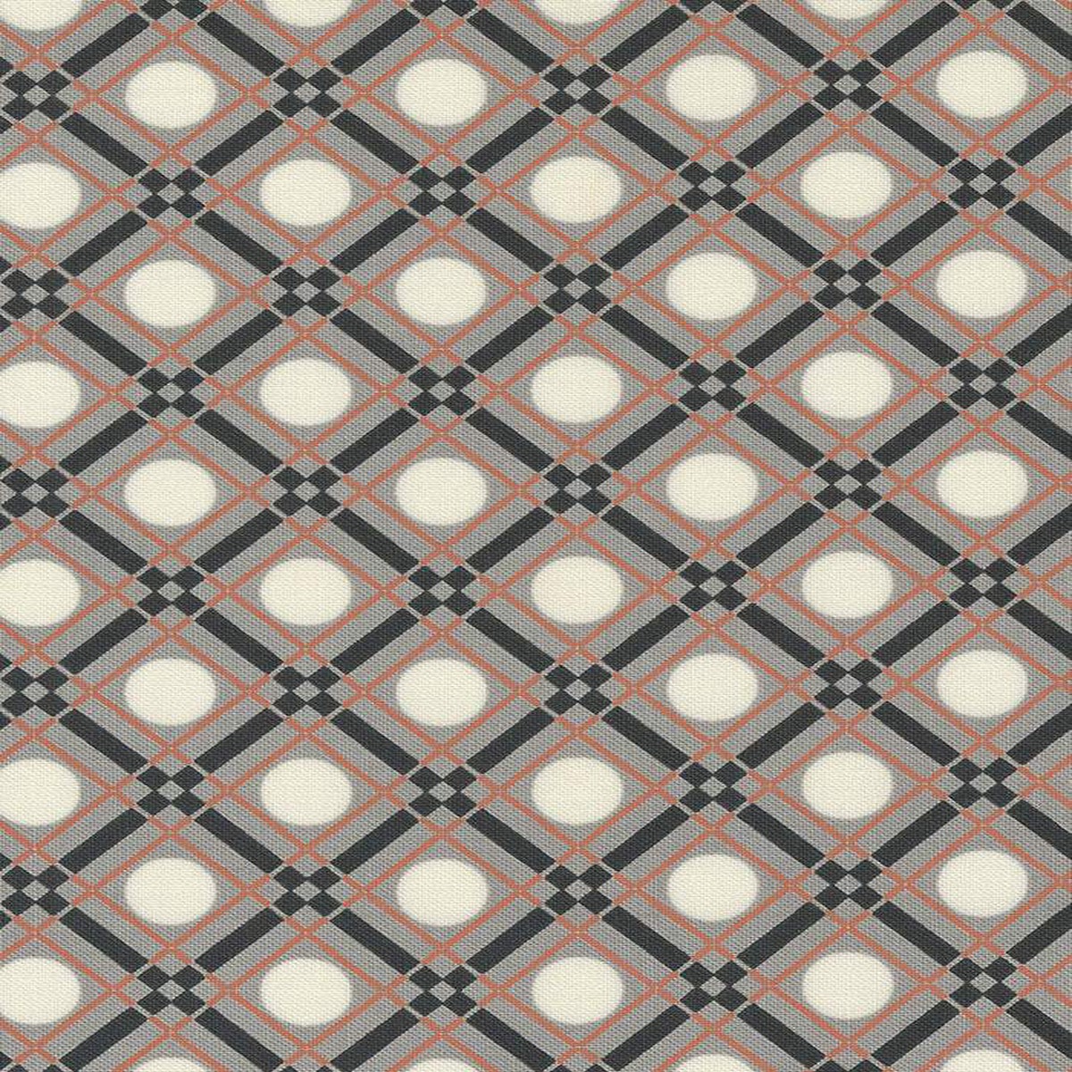 Owl-O-Ween Party Plaid By Urban Chiks For Moda Fog