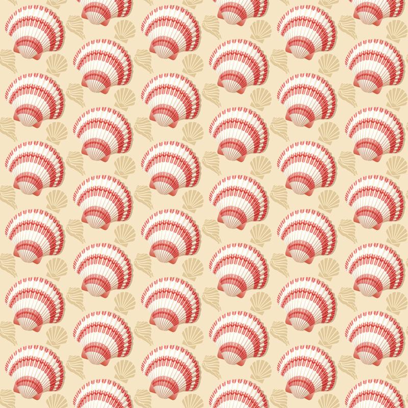 Summer Beach Pattern 2 Quilting Cotton Fabric