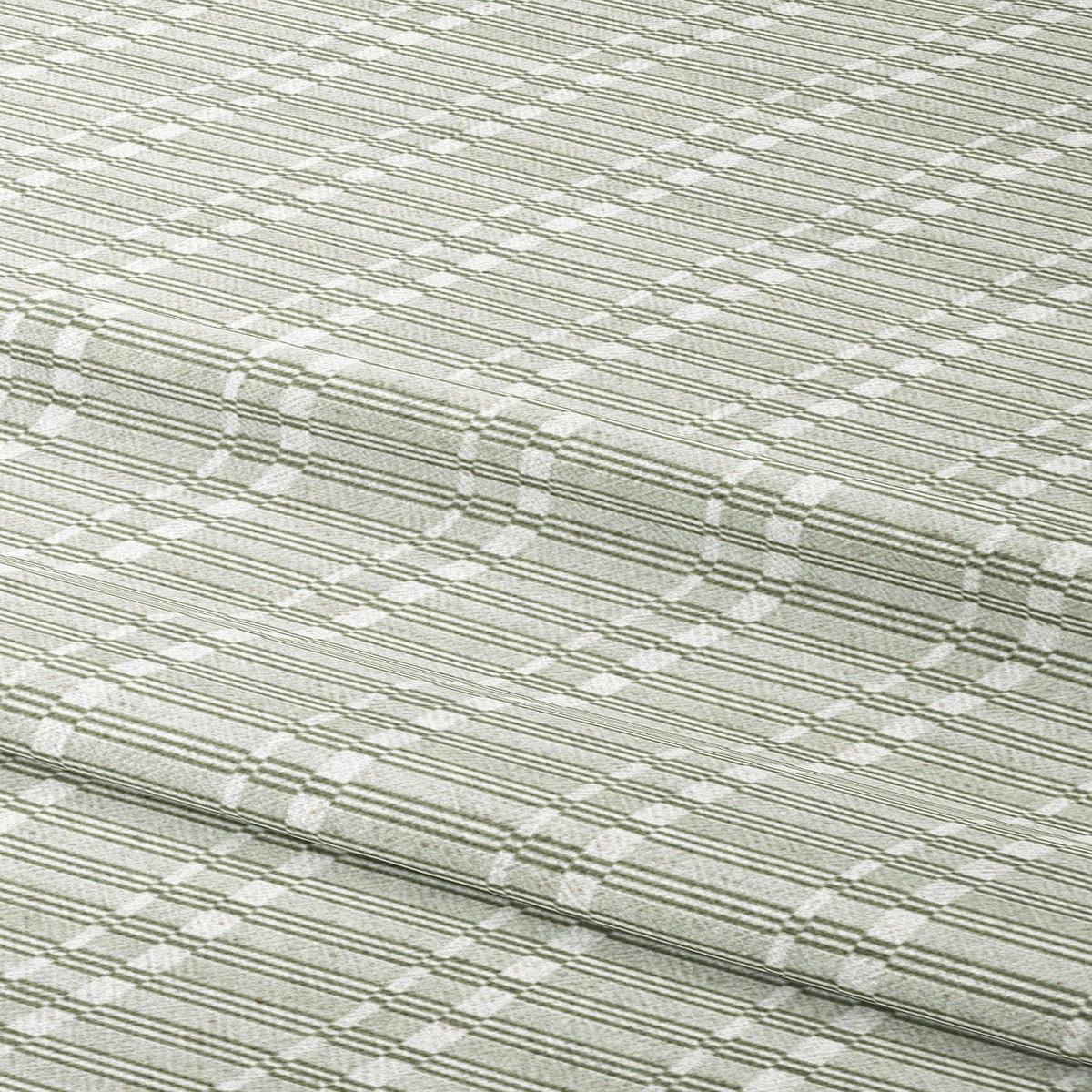 'Dill Weed' Fabric by the Yard (Moss Green/ White)