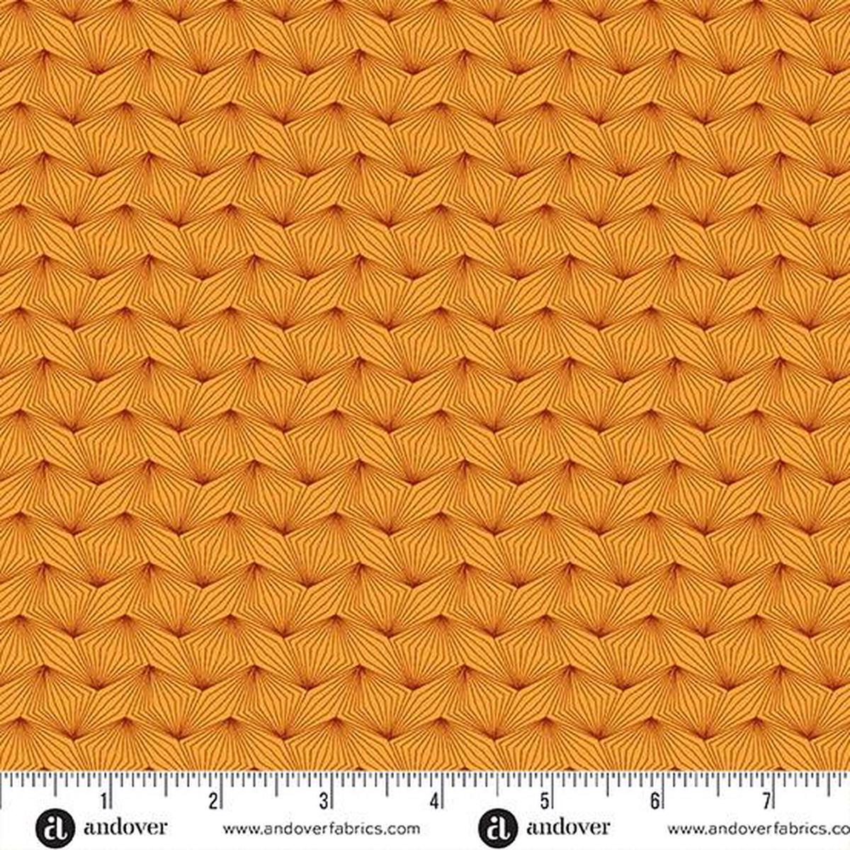 Andover Fabrics Nightfall Zig Zag Orange 10205-O
