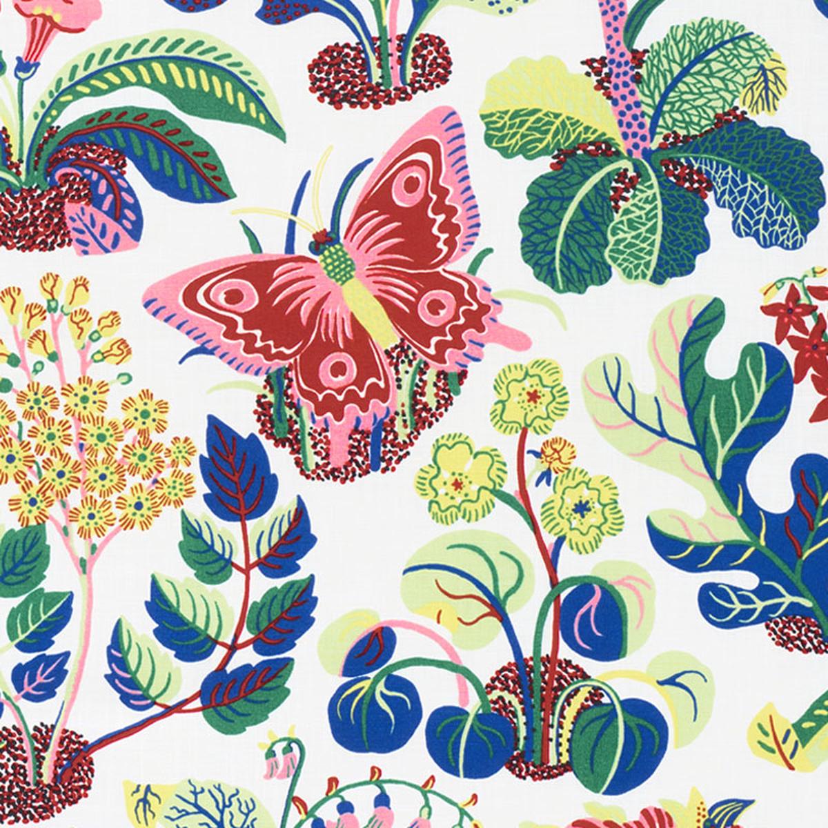Exotic Butterfly Indoor Outdoor Spring Fabric