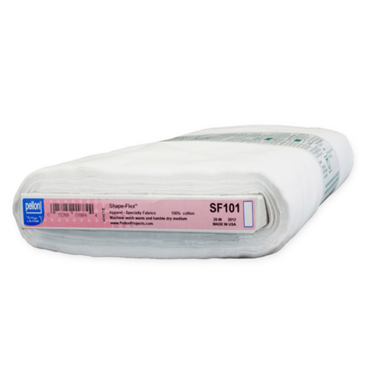 Pellon Shape-Flex WHITE Woven Fusible SF101 - 12 YARD