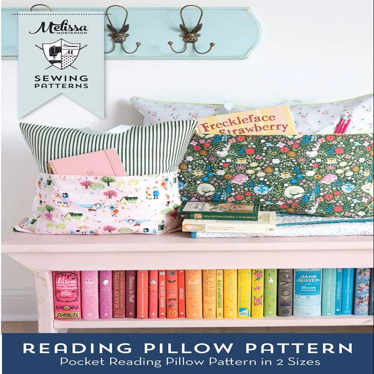 Riley Blake Designs Melissa Mortenson Reading Pillow Pattern P115-READING