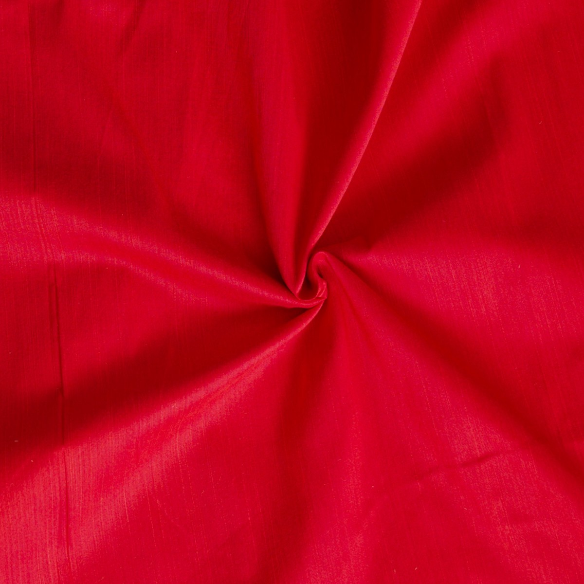 Cotton Silk Dark Red Plain Fabric