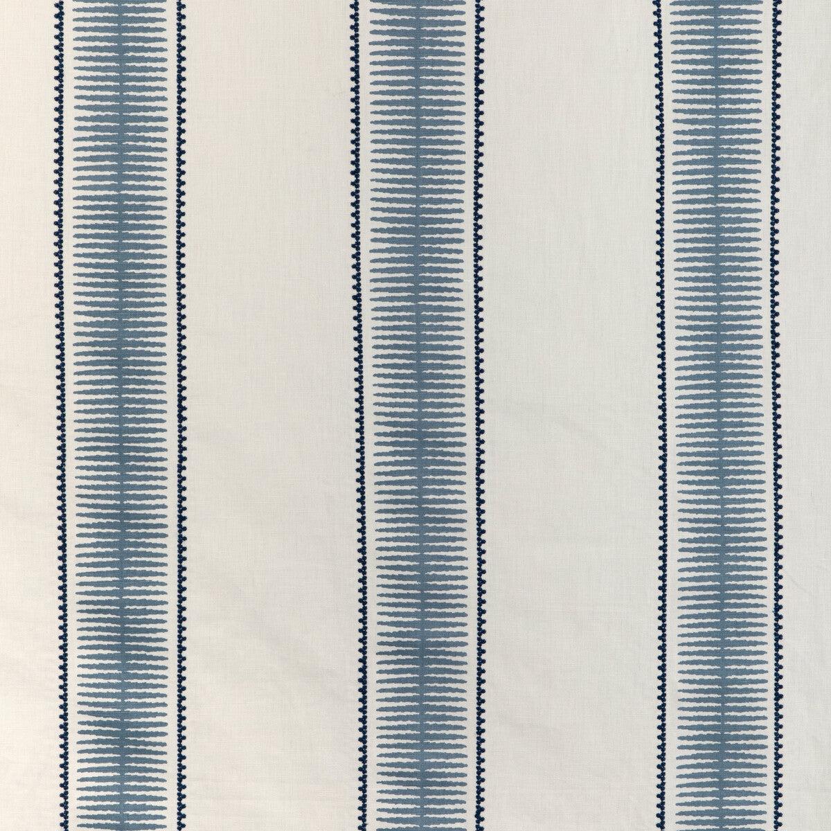 Baluster Indigo Fabric