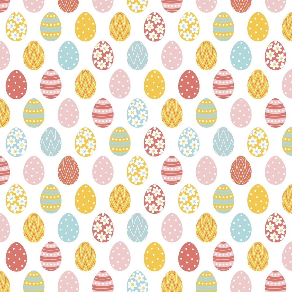 Decorative Easter Egg Fabric