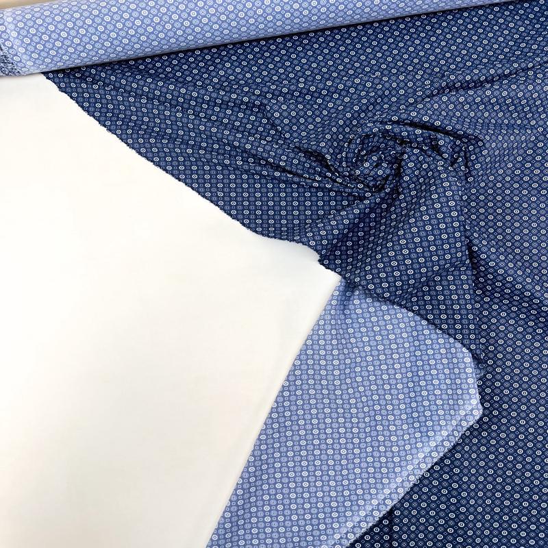 Printed Geometric Polyamide Elastane Knit