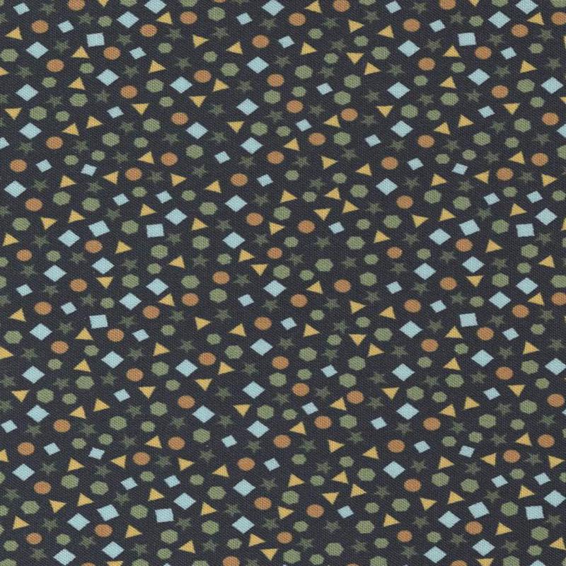 ABC XYZ Shapes By Stacy Iest Hsu For Moda Black