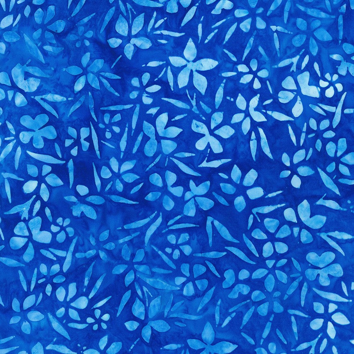 Floral Wave Batiks Ocean