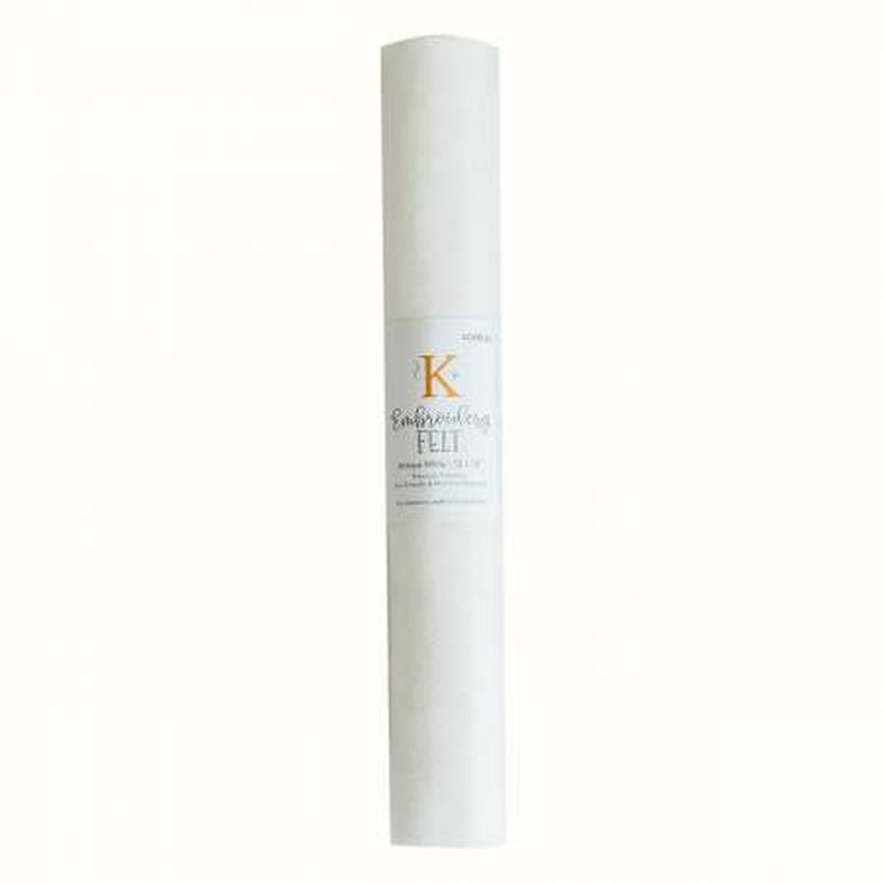 Kimberbell Emb. Felt Antique White