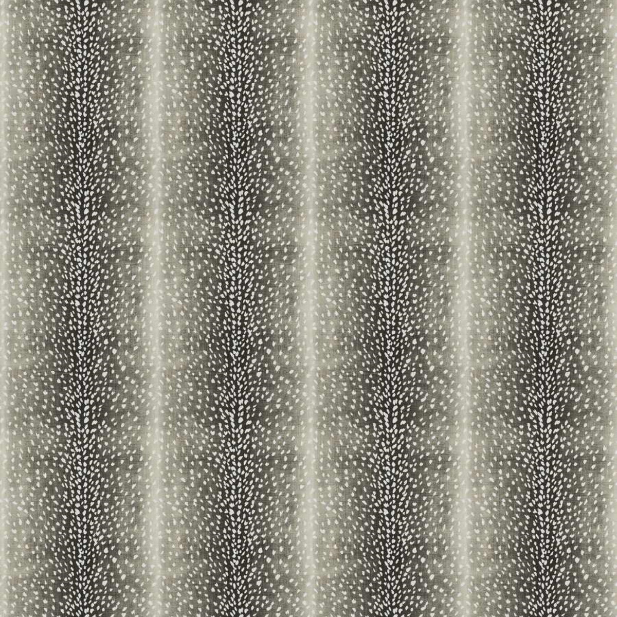 04242 Charcoal Spotted Antelope Stripe Vern Yip Trend Fabric