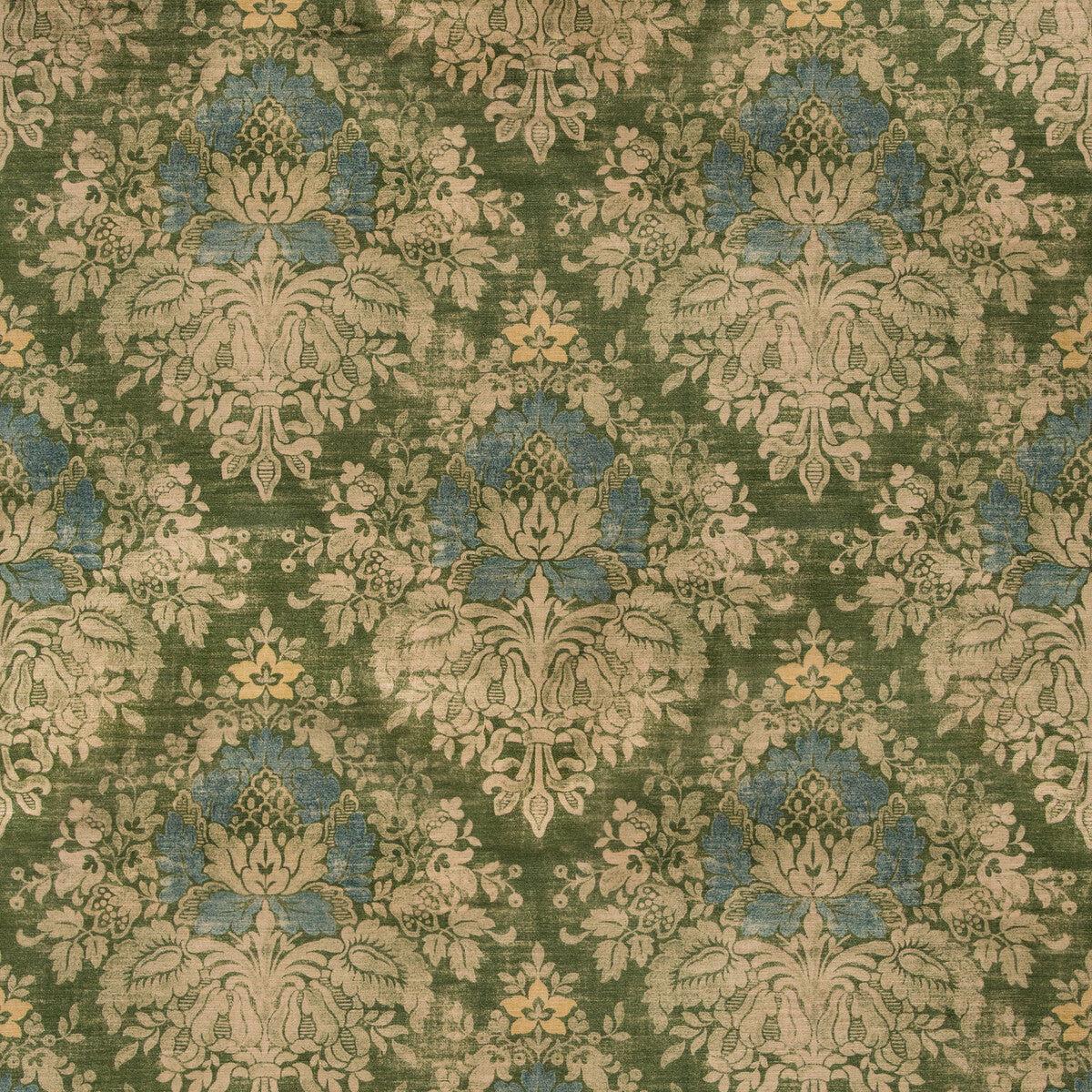 Alma Velvet Loden Fabric
