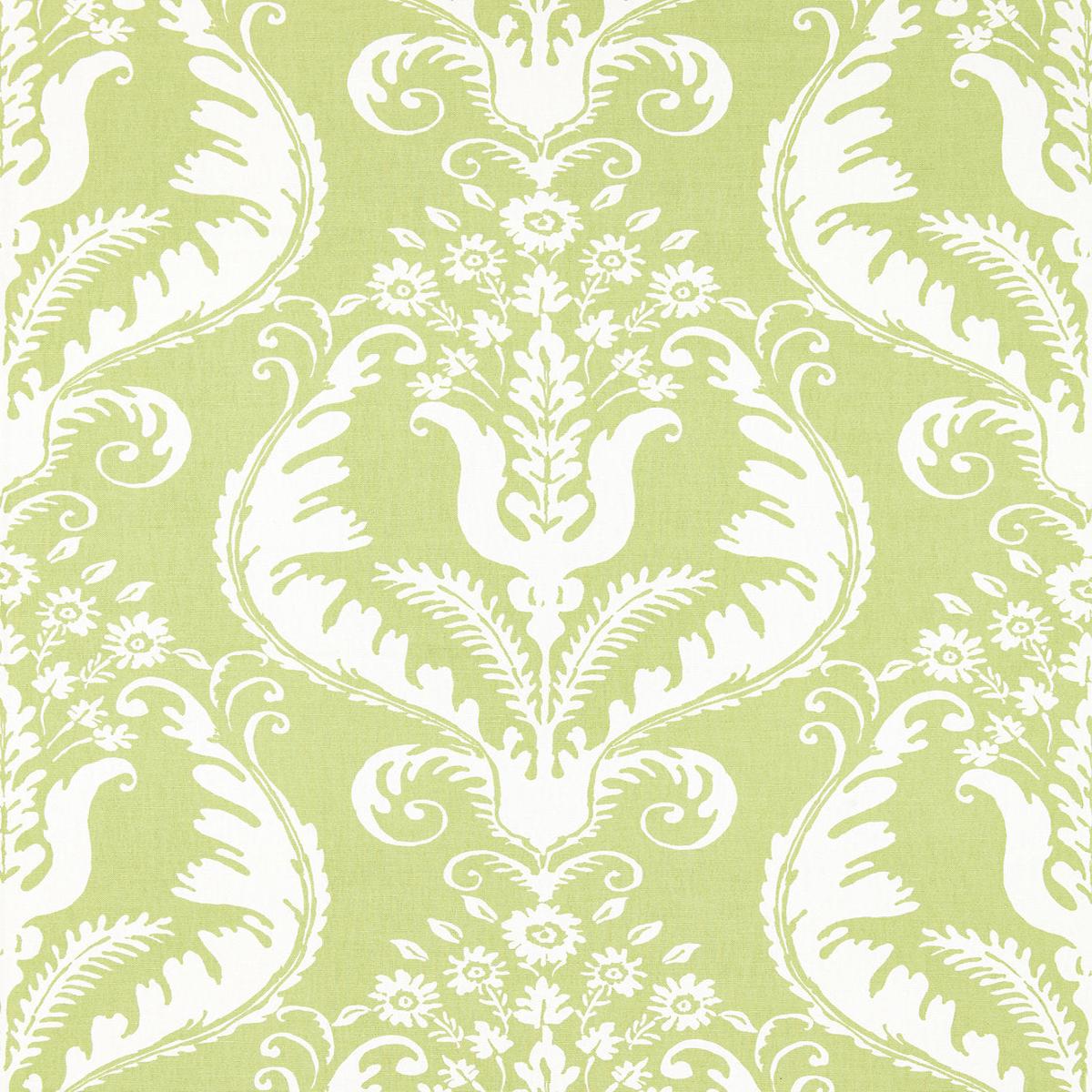 Primavera Linen Print - Celery by Scalamandre Fabric