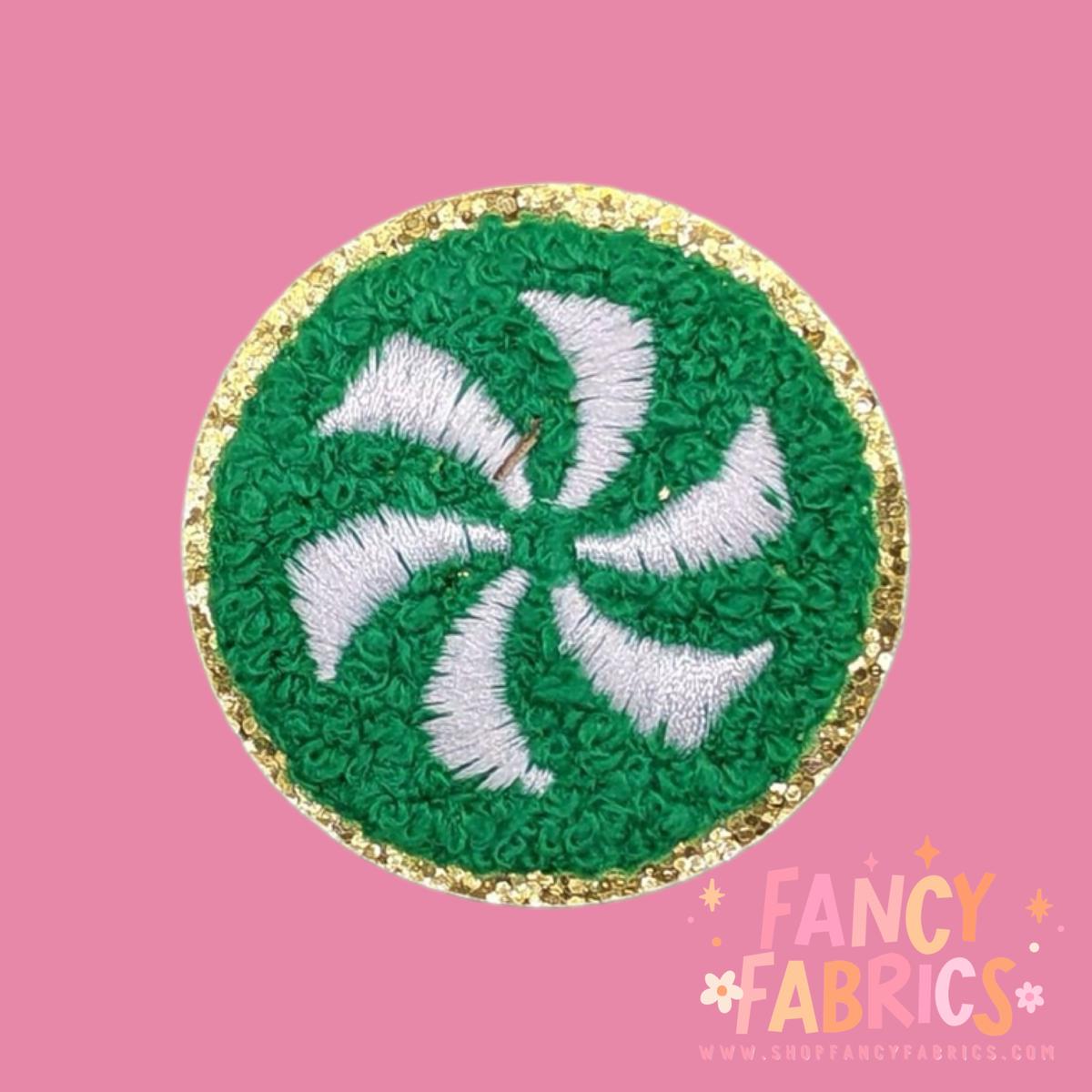Green Peppermint | Iron On Patch