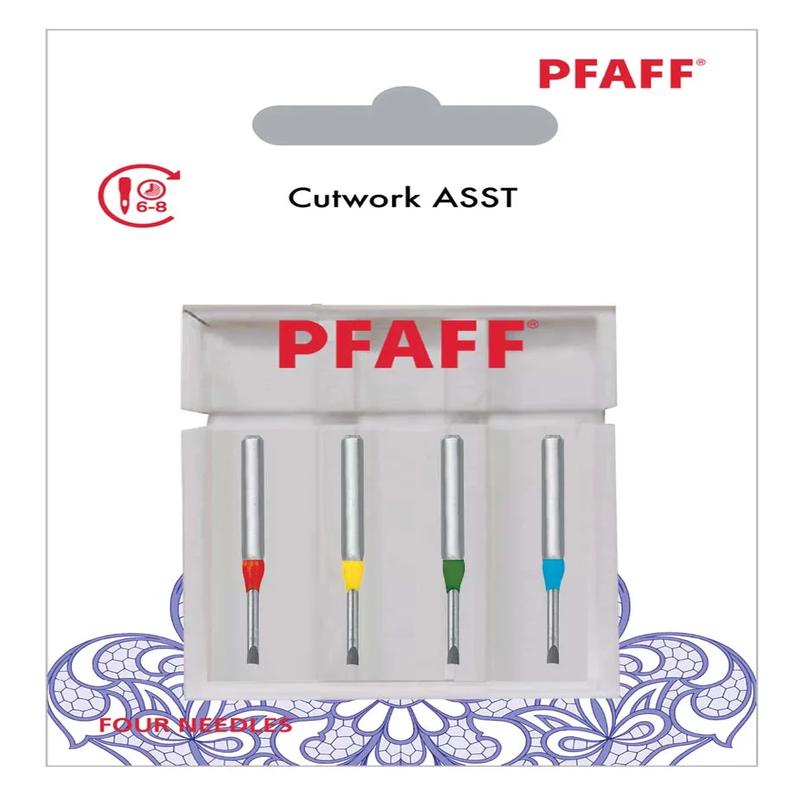 PFAFF 4pk Assorted Cutwork Needles 821206096