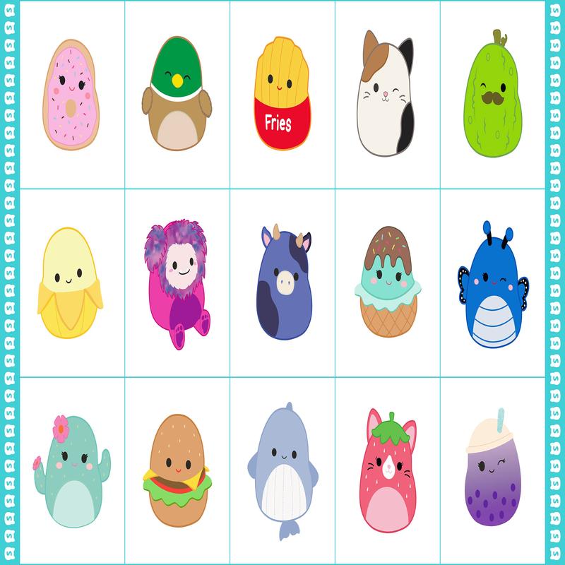 Licensed Squishmallows 24" Panel SQ1000-10 Cotton Woven Panel