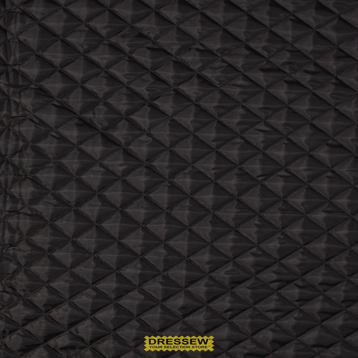 Quilted Lining Black