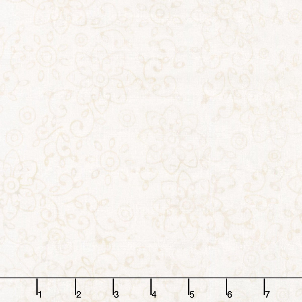 Tonga Batiks - Linen Swirl Vine & Floral Cloud Yardage