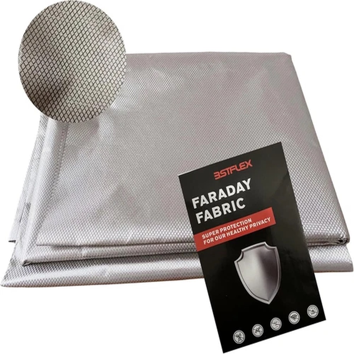 EMF RFID Shielding-Block Fabric Grade Anti Radiation Protection Faraday fabric