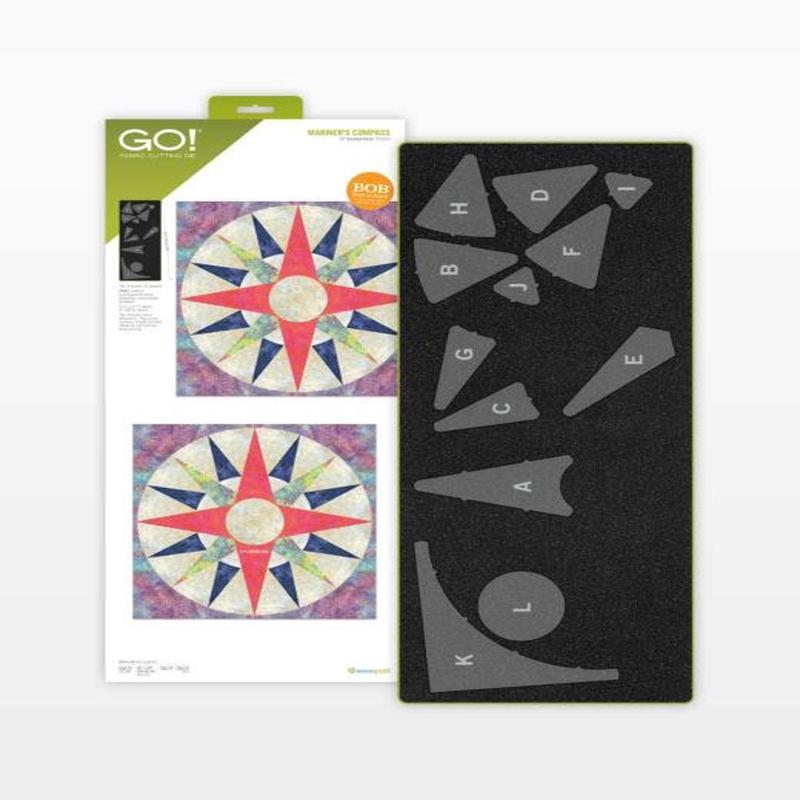 AccuQuilt GO! Mariner's Compass 12" Finished Die 55194